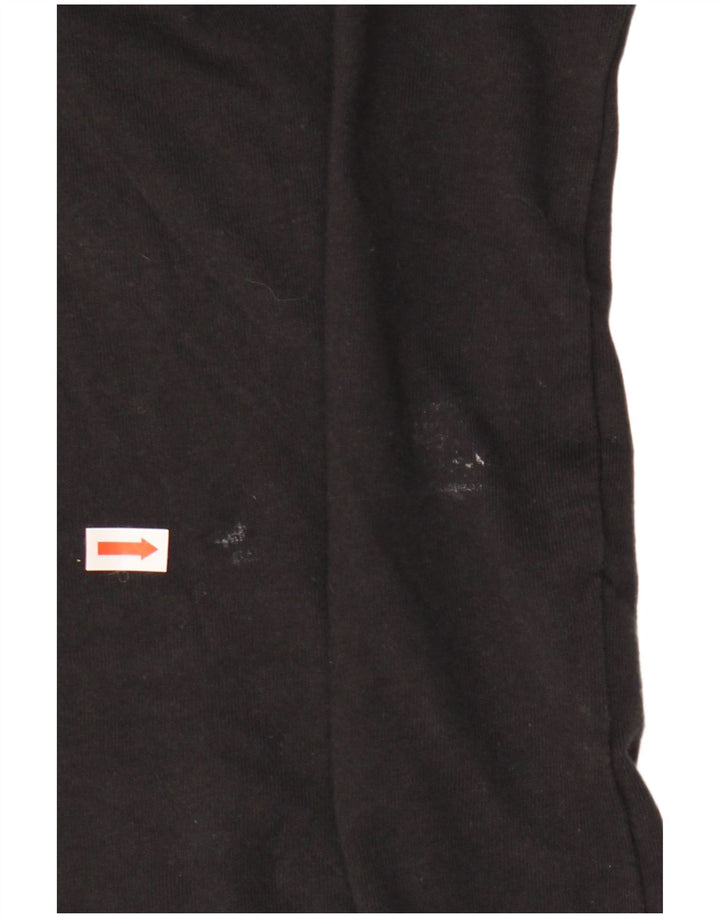 Męska koszulka Adidas z długim rękawem, średnia czarna, bawełniana