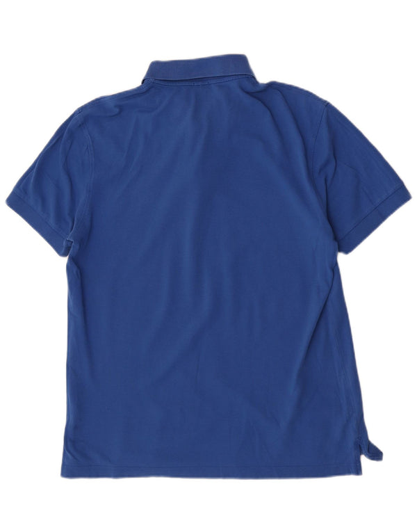 Hugo Boss Mens Regular Fit Polo Shirt Large Blue Cotton