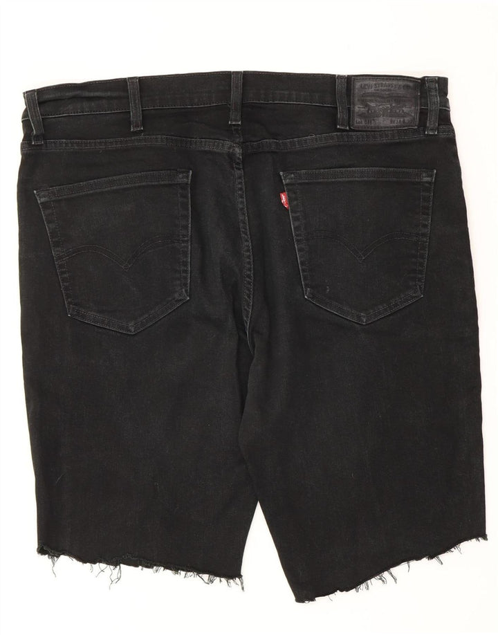 Męskie spodenki jeansowe Levi's 511 W38 XL, czarne, bawełniane