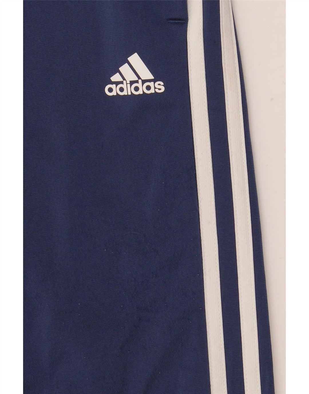 Adidas Chłopięce Spodnie Dresowe Joggery 9-10 Lat Granatowy Poliester