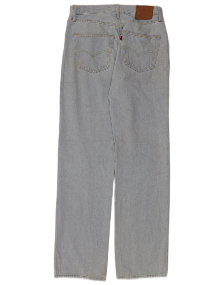 Damskie jeansy LEVI'S 501 Straight W26 L32 Niebieskie bawełniane