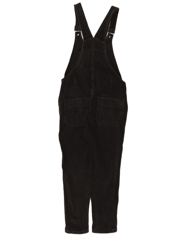 Damskie jeansy ogrodniczki Topshop Moto Tapered UK 10 Small W32 L25 Black