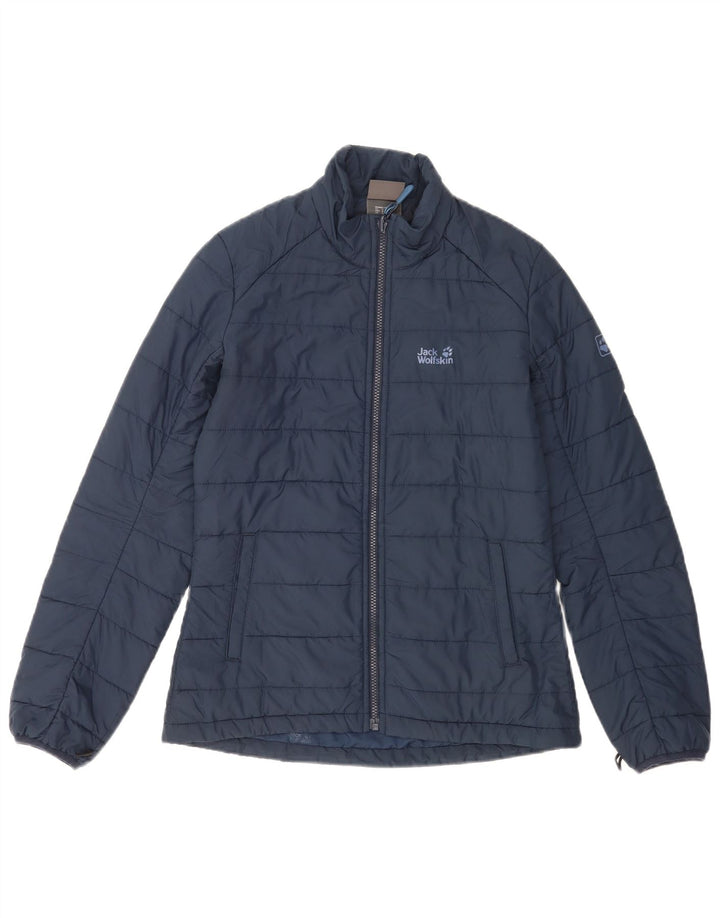 Damska kurtka Jack Wolfskin z podszewką, UK 8/10, mała, granatowa, poliester