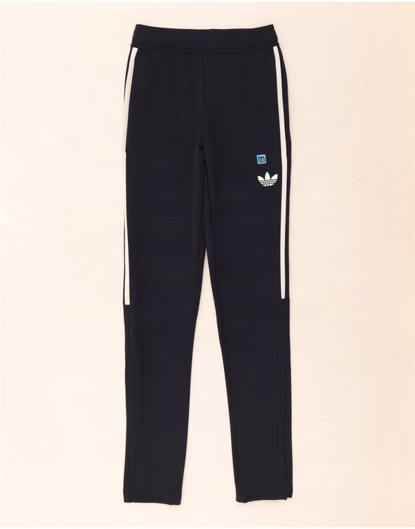 Męskie spodnie dresowe Adidas Aeroready XS Granatowy poliester