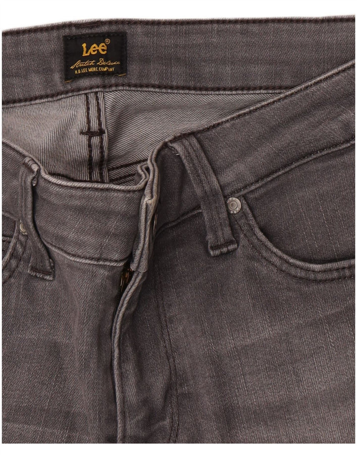 Damskie jeansy Lee Skinny W26 L28 szare