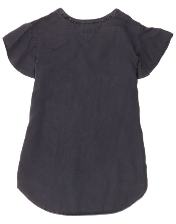 Damska bluzka Tommy Hilfiger Top UK 14 Large Granatowy Lyocell