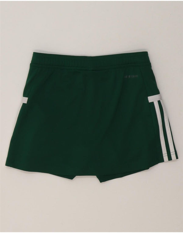 Adidas Dziewczęce Skort 11-12 Lat Zielony Poliester