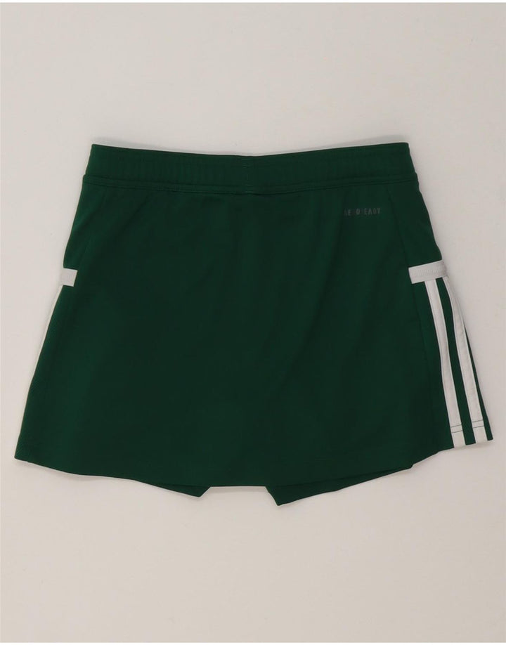 Adidas Dziewczęce Skort 11-12 Lat Zielony Poliester