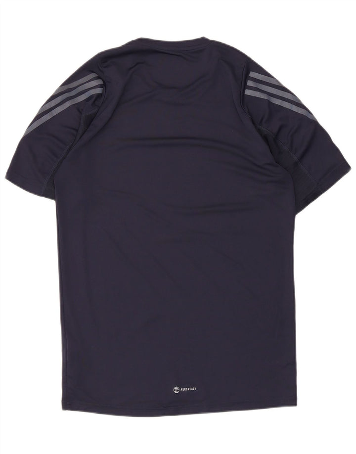 Męska koszulka Adidas Aeroready Top Medium Granatowy Poliester