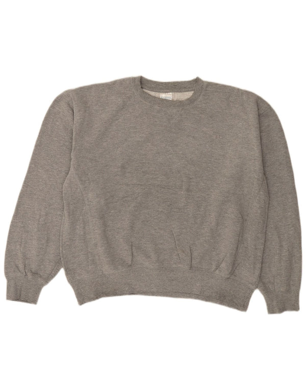 Bluza damska RUSSELL ATHLETIC UK 16, duża, szara, nakrapiana