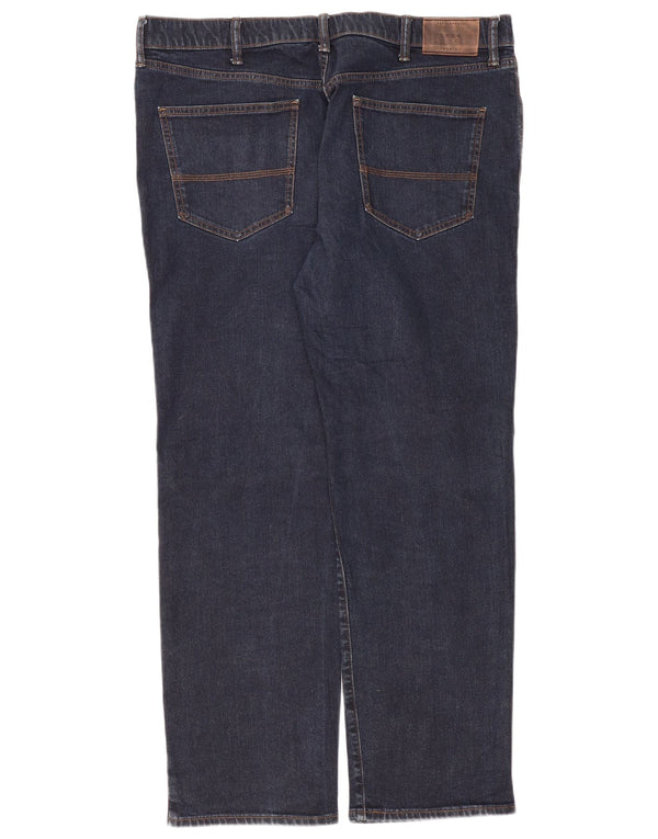 Męskie jeansy Marks & Spencer Regular Straight W40 L31 Granatowe, bawełniane