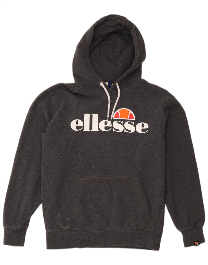 Męski sweter z kapturem Ellesse, średnioszary, bawełniany