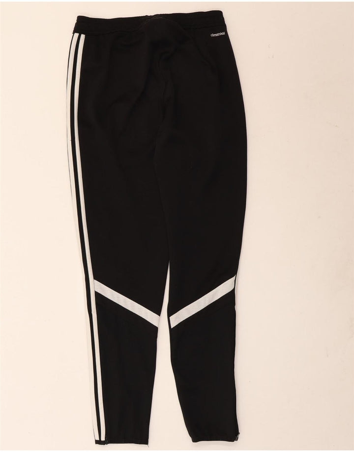 Męskie spodnie dresowe Adidas Climacool, małe, czarne, z blokami kolorów, z poliestru
