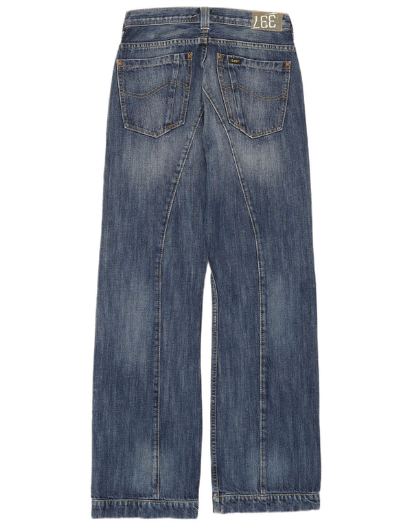 Dżinsy chłopięce Lee Russel Bootcut 13-14 lat W28 L31 Niebieska bawełna
