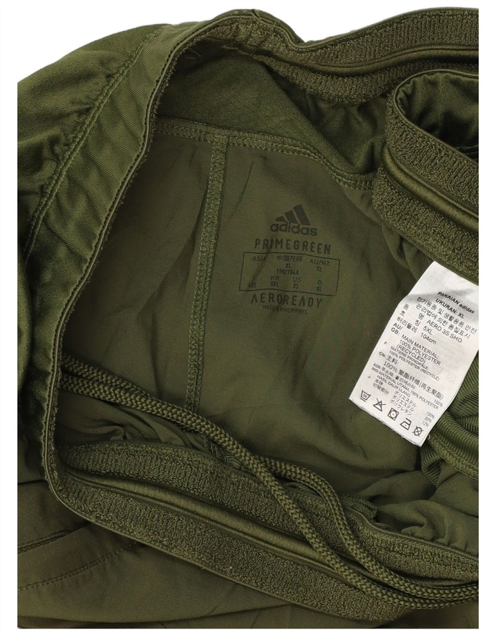 Męskie spodenki sportowe ADIDAS Aeroready XL, zielone, poliestrowe