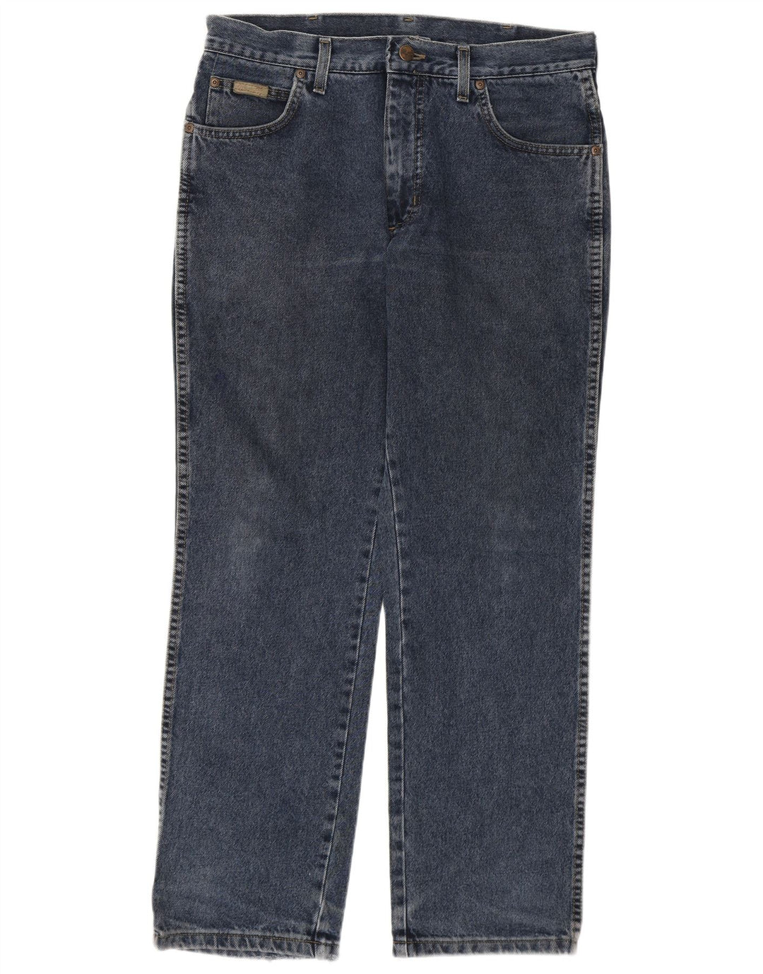Męskie jeansy Wrangler Texas Straight W33 L30 Niebieskie bawełniane