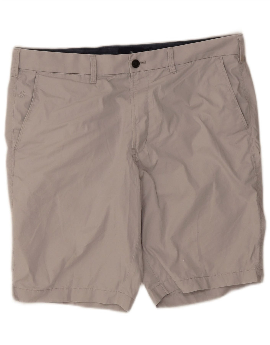 Męskie spodenki Chino Marks & Spencer Blue Harbor W36, duże, szare, bawełniane