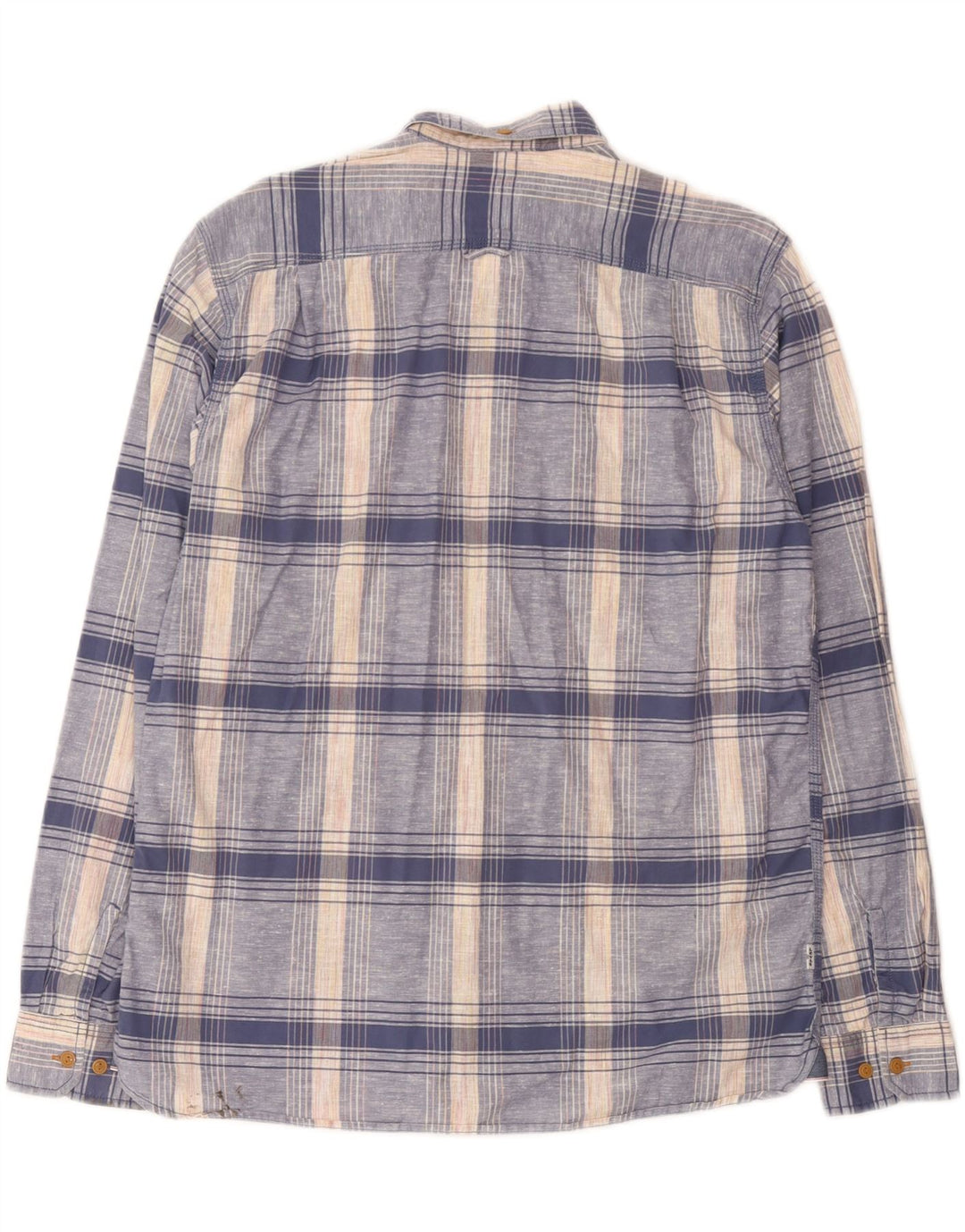 Koszula męska Levi's, bawełniana, w średnią niebieską kratkę