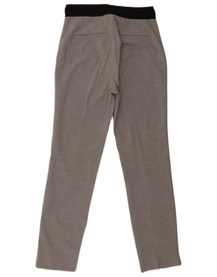 Spodnie damskie Zara Slim Chino, małe W26 L27, szary poliester