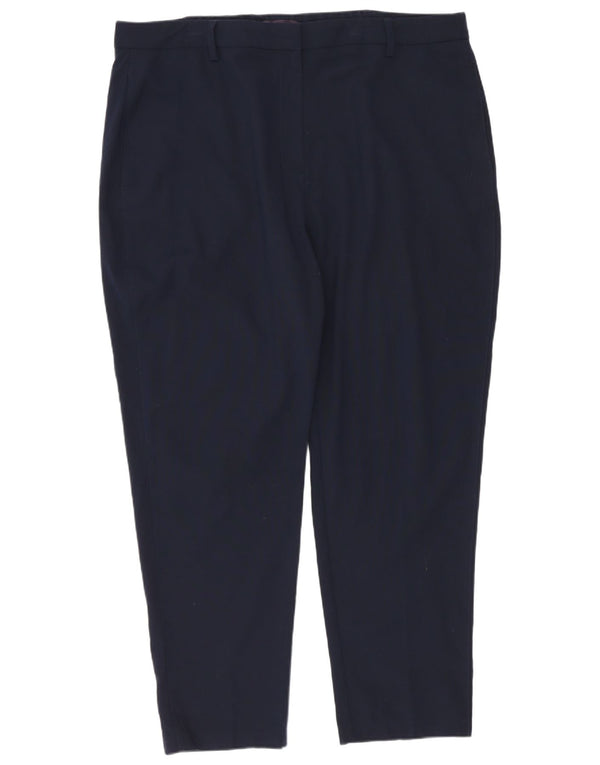 Spodnie Chino Marks & Spencer Damskie UK 18 XL W36 L26 Granatowe