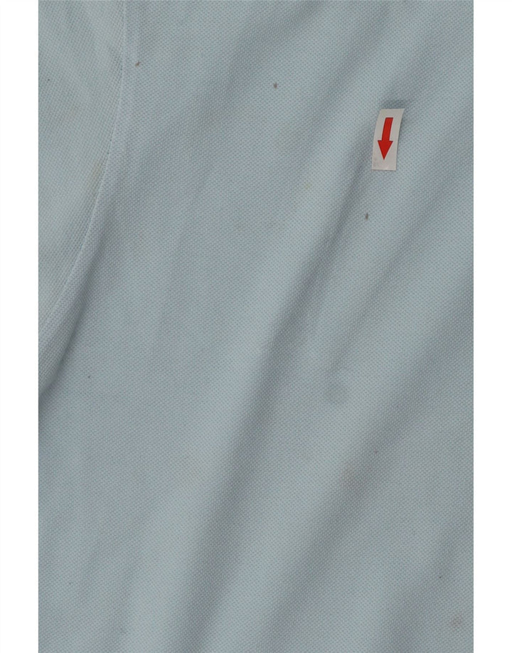 Męska koszulka polo KAPPA, niebieska, bawełniana