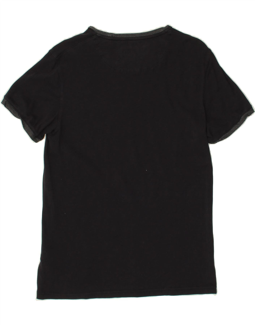 TED BAKER Womens T-Shirt Top Size 2 Medium Navy Blue Cotton Vintage Ted Baker and Second-Hand Ted Baker from Messina Hembry 