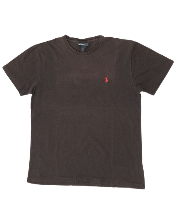 Koszulka męska Polo Ralph Lauren Top mała czarna bawełniana