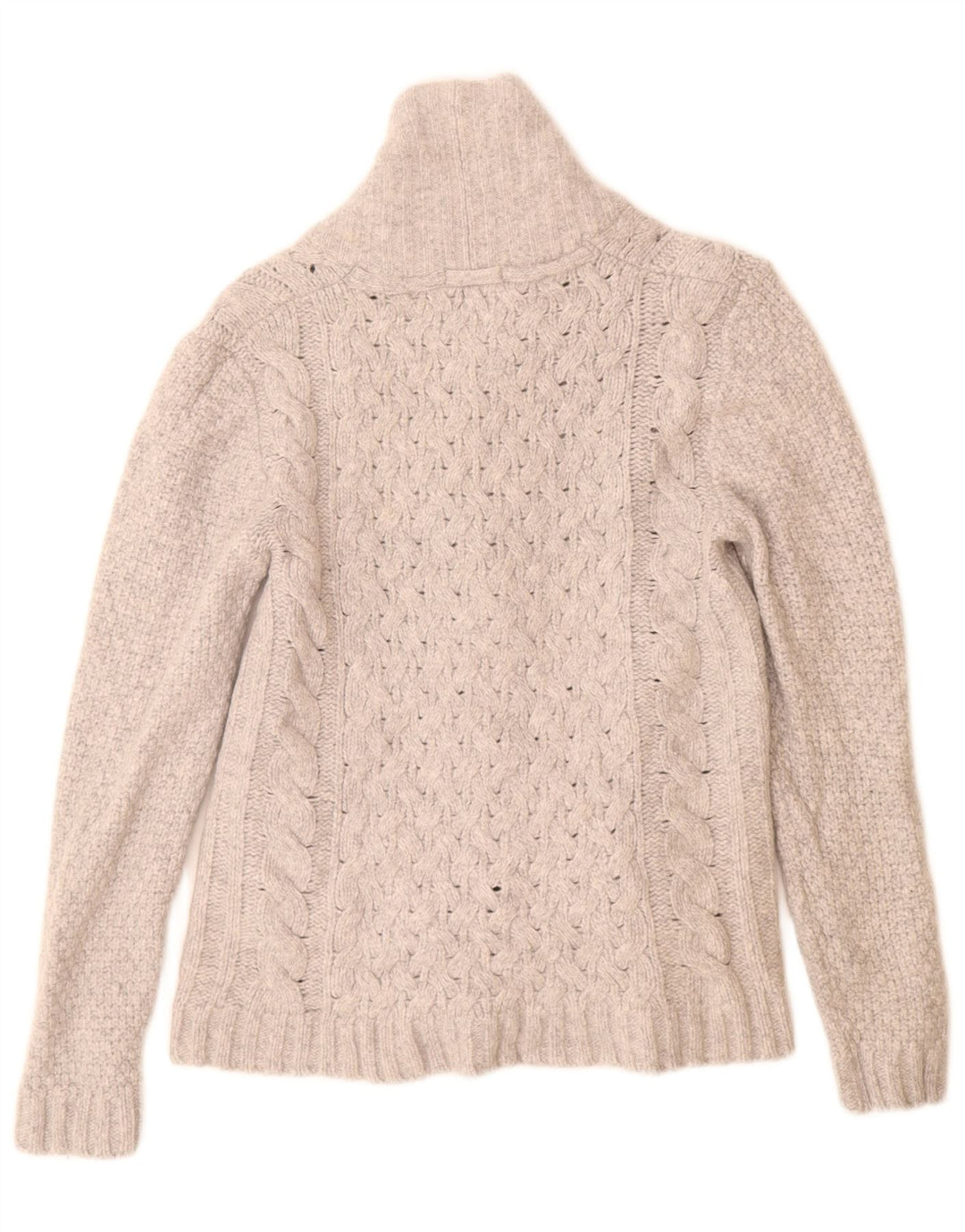 Woolrich Męski sweter kardigan Średniej szarej wełny