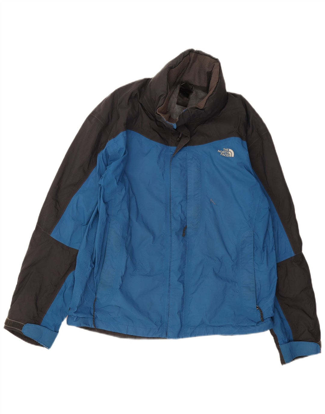 Męska kurtka przeciwdeszczowa The North Face UK 38 w kolorze średnioniebieskim
