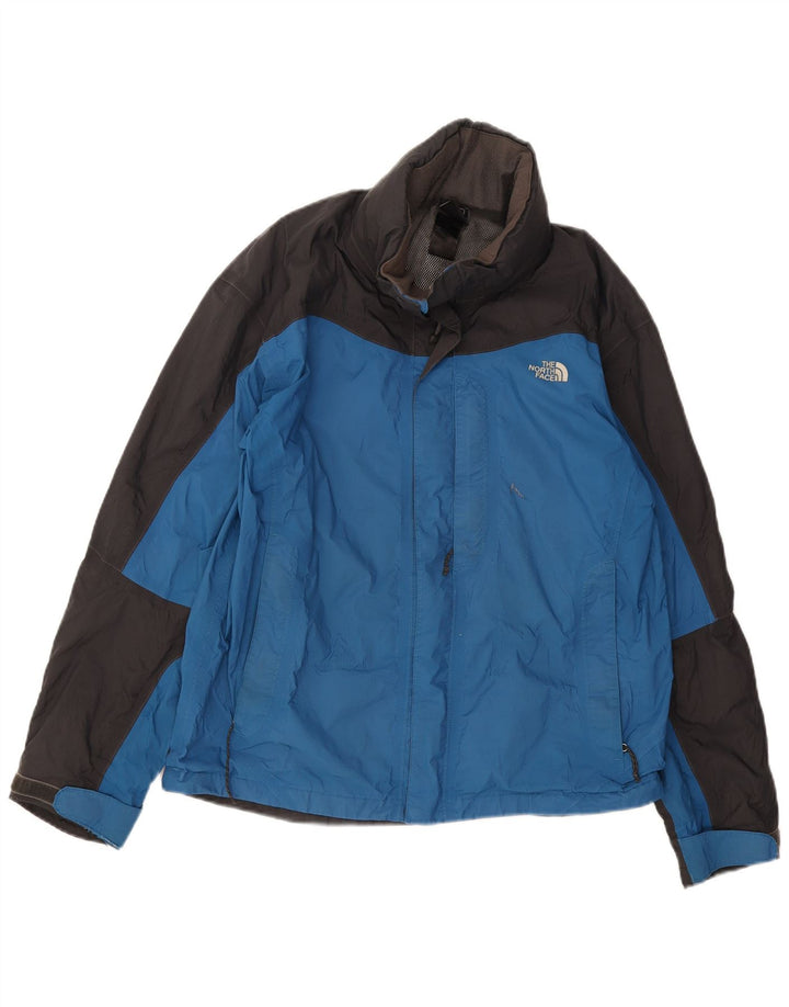 Męska kurtka przeciwdeszczowa The North Face UK 38 w kolorze średnioniebieskim