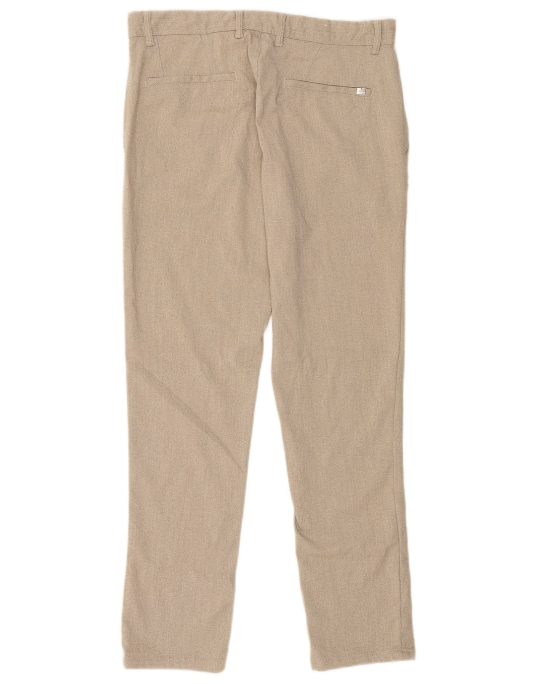 Męskie proste spodnie chino Zara EU 40 Medium W31 L28 Beżowy poliester