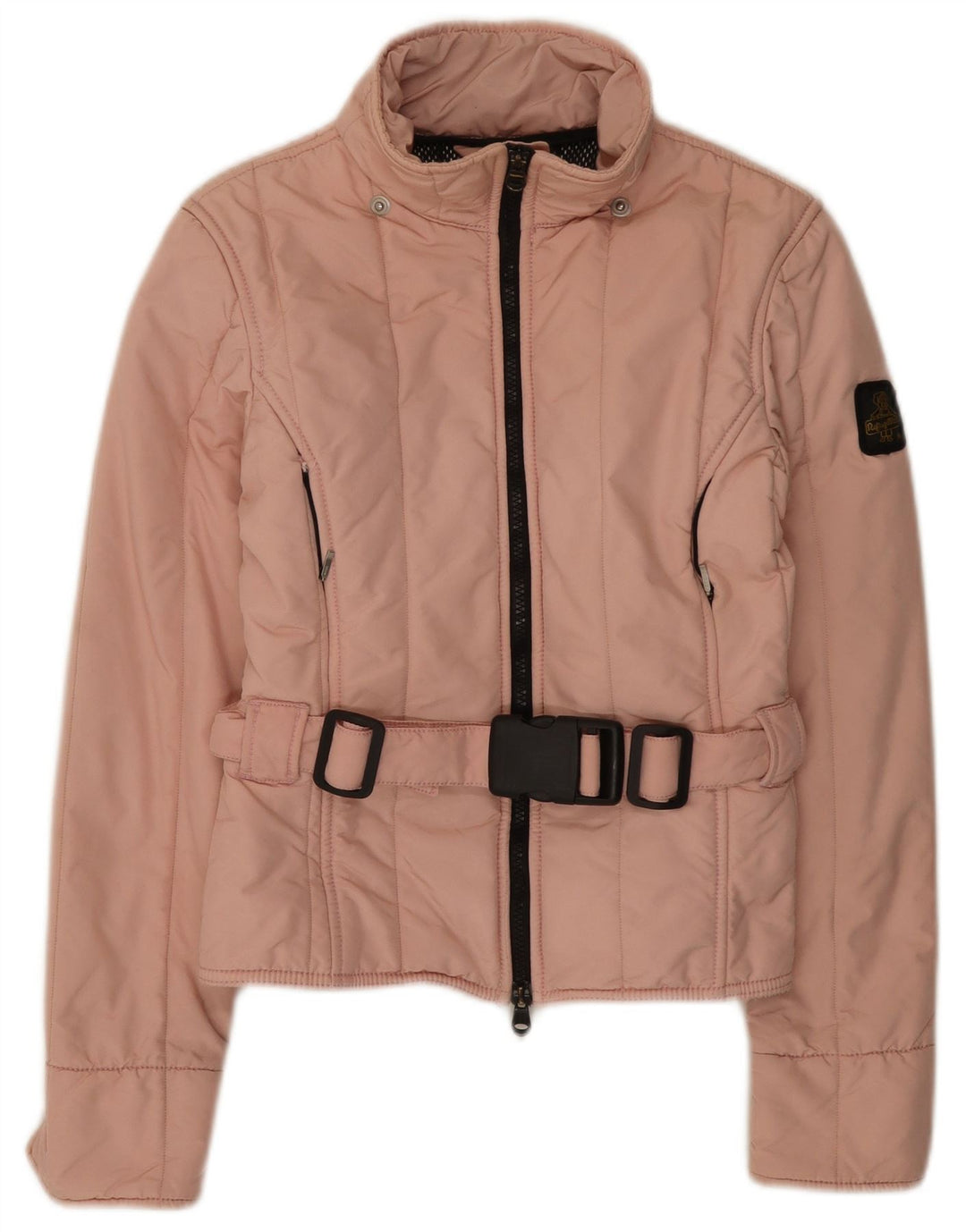 Damska ocieplana kurtka Refrigiwear UK 16, duża, różowa, nylonowa