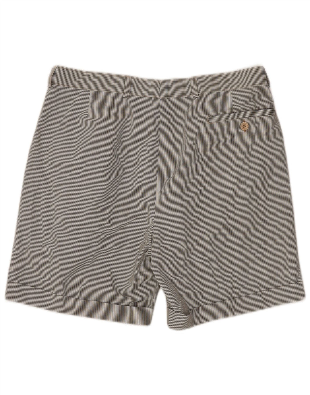 Męskie spodenki chino VINTAGE IT 52 XL W34 wielokolorowe prążki