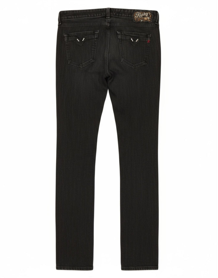 REPLAY Womens Blondy Slim Jeans W28 L34 Grey Cotton