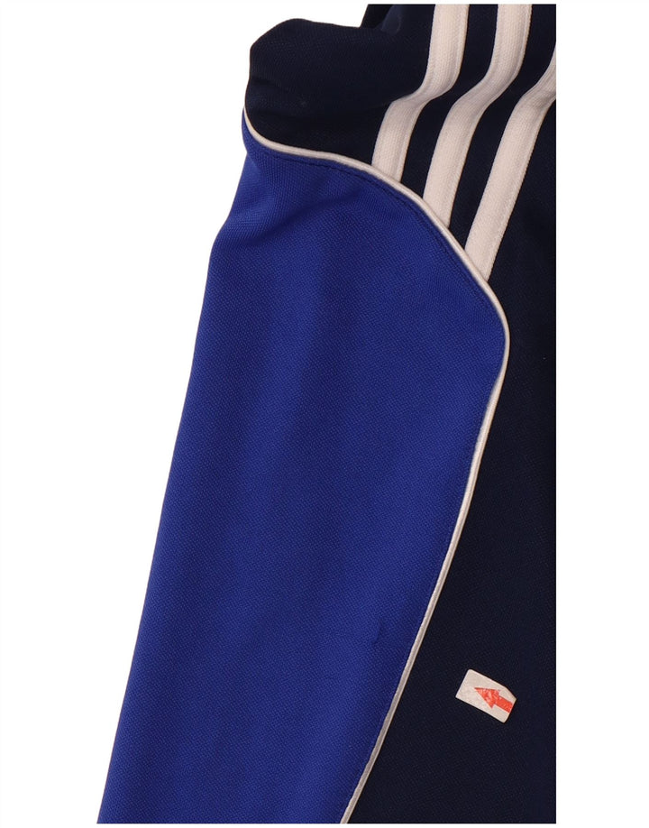 Męskie spodnie dresowe Adidas Climalite w kolorze średniego granatu