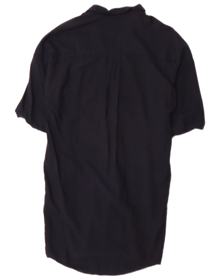 WHISTLES Womens Oversized Shift Dress UK 8 Small Navy Blue Viscose
