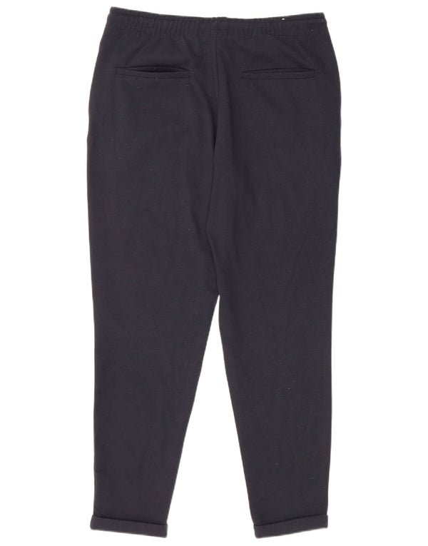 Męskie spodnie typu slim chino Zara, średnie W31 L27, granatowe, poliestrowe