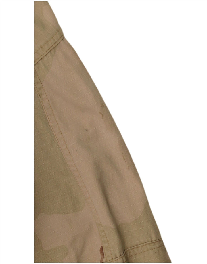 Męska kurtka użytkowa Vintage UK 36 w małym kamuflażu khaki