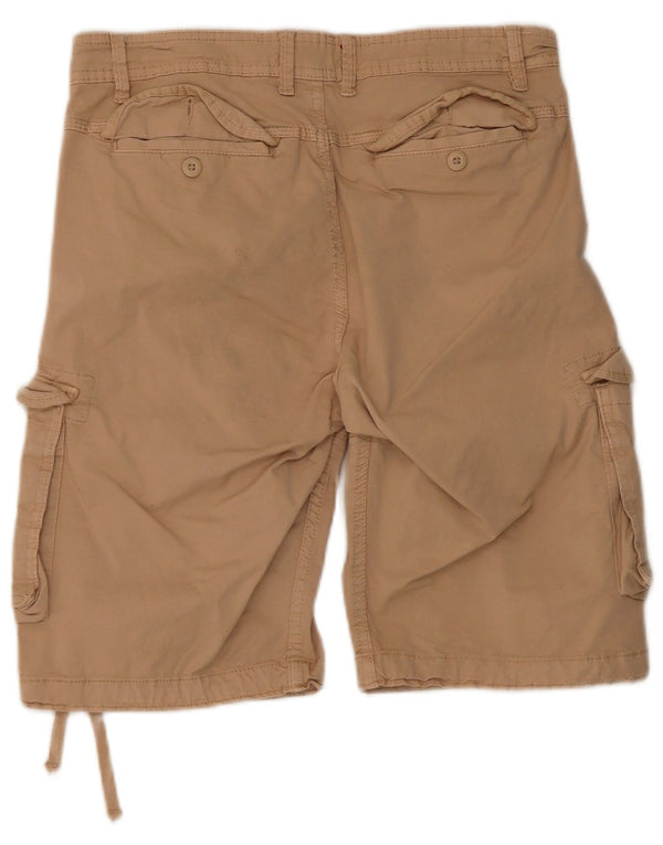 Męskie spodenki cargo Jack & Jones, małe W30, beżowa bawełna