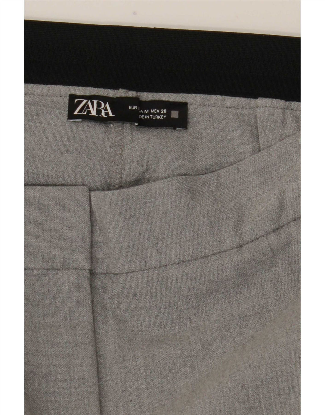 Spodnie damskie Zara Slim Chino, średnie W28 L27, szare