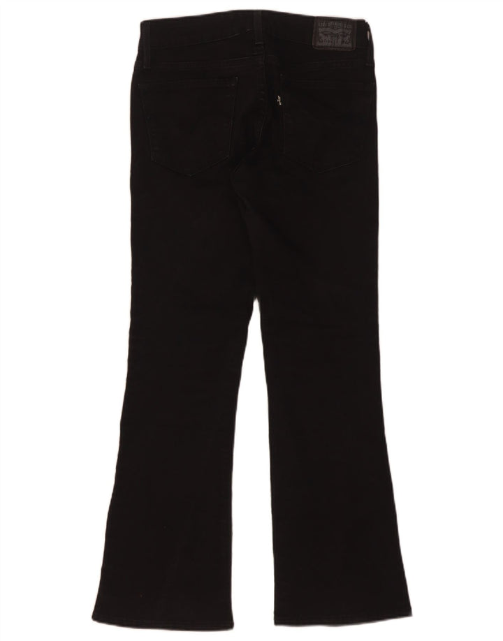Damskie jeansy Levi's 715 Bootcut W25 L27 Czarna bawełna
