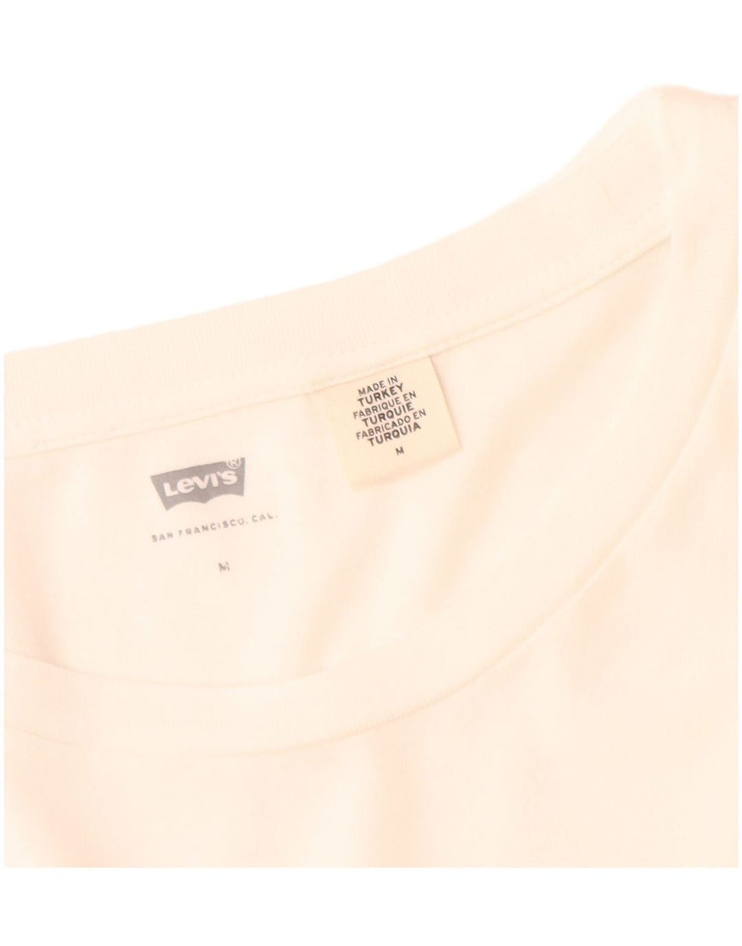 Damska koszulka z grafiką Levi's Top UK 14 Średnia biel