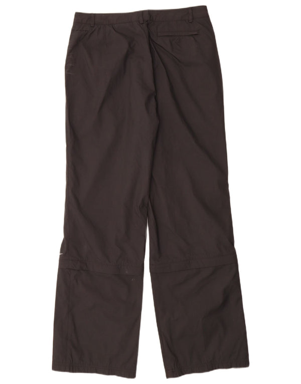 Damskie spodnie dresowe NIKE UK 12, średni czarny poliester