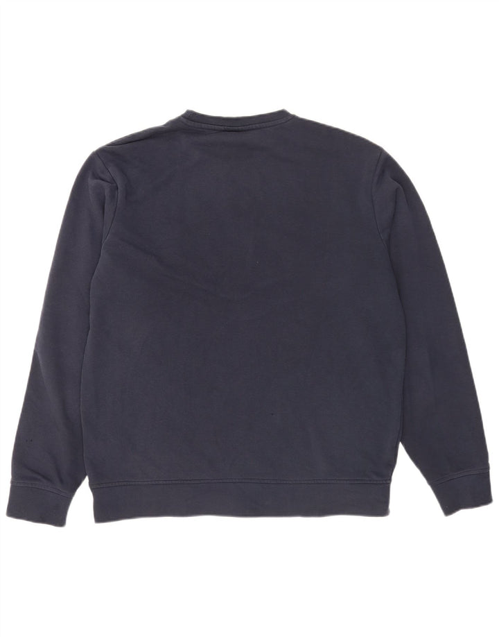 Męska bluza dresowa Ellesse, średnia, granatowa, bawełniana w bloki kolorów