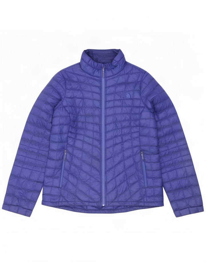 Damska kurtka wyściełana The North Face UK 14, średni niebieski nylon