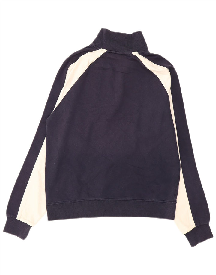 Męski sweter FILA z zamkiem błyskawicznym, średni granatowy, blok kolorów