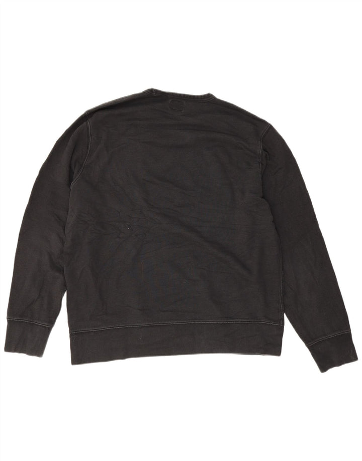 Męski sweter z grafiką LEVI'S XL, czarny, bawełniany