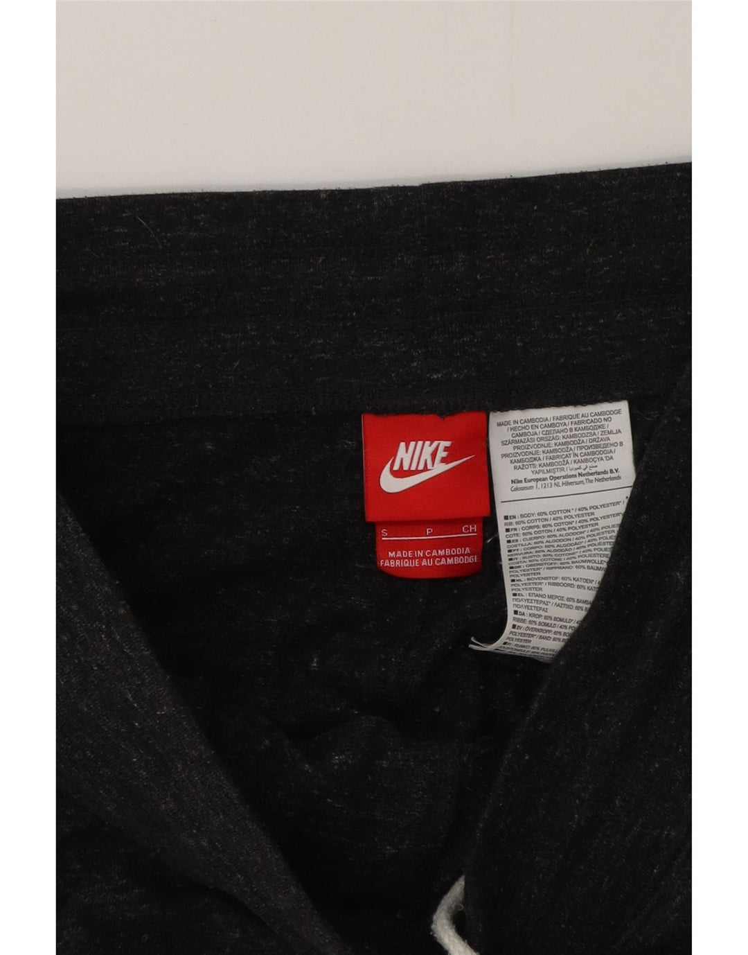 Damskie spodnie dresowe NIKE Crop Joggers UK 10 Małe, szare nakrapiane