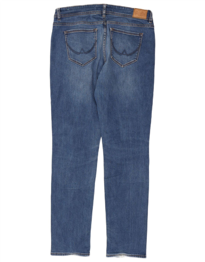 Damskie jeansy Superdry Imogen Slim W32 L32 Niebieskie, bawełniane