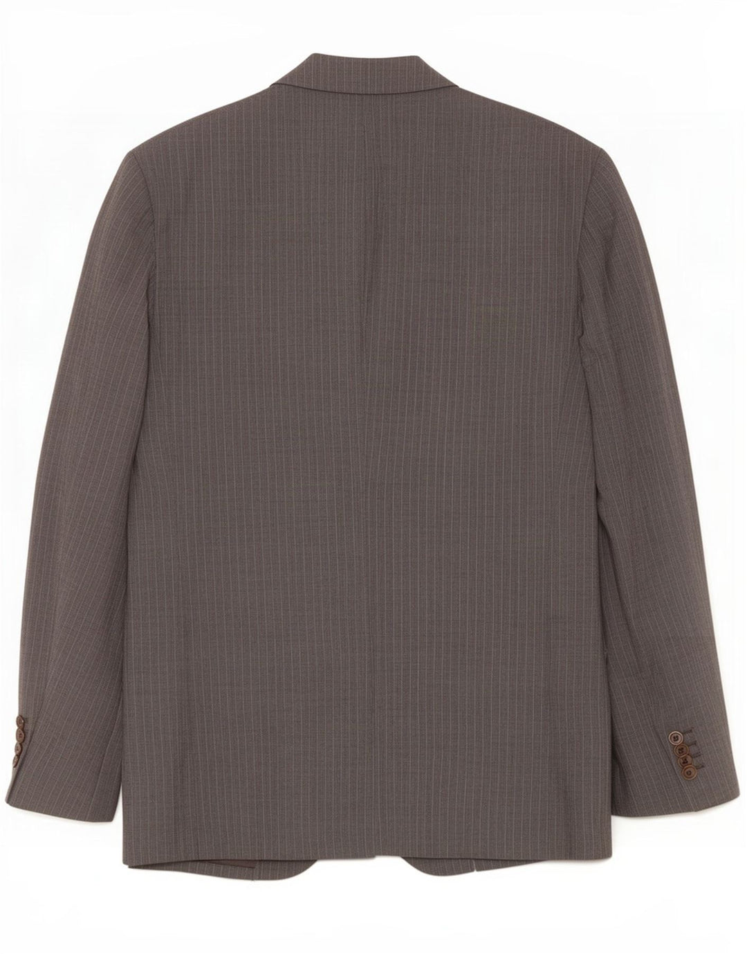 Męska marynarka zapinana na 2 guziki Massimo Dutti EU 58 2XL Szara wełniana w prążki